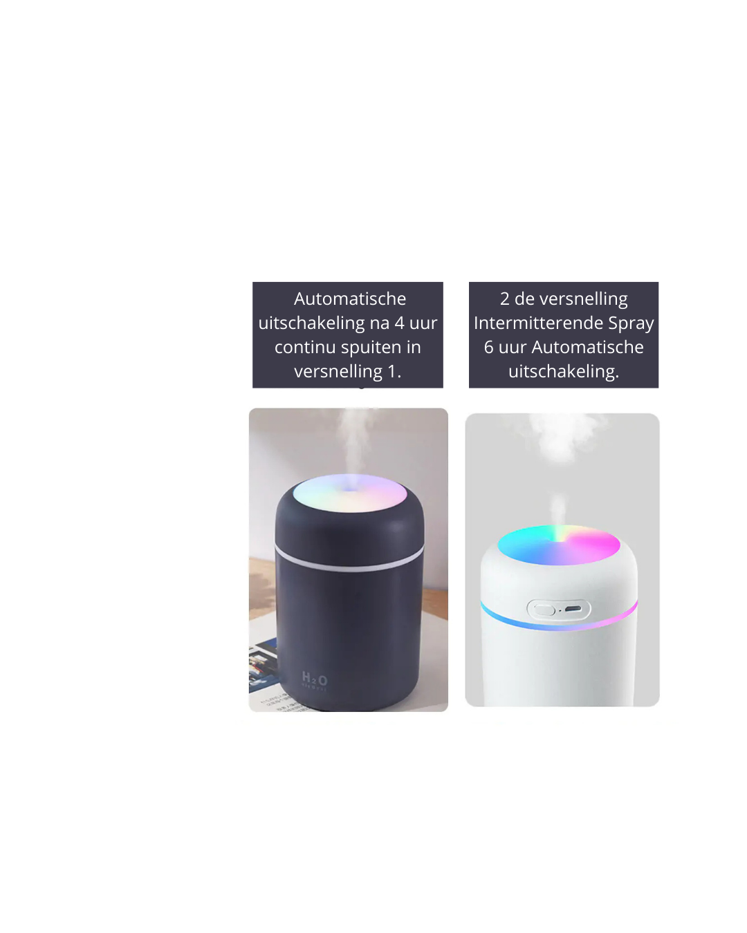 HumidiMist™ - Draagbare luchtbevochtiger voor gezonde lucht, overal!