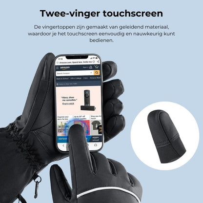 ThermoGrip Elite - Verwarmde handschoenen voor warme handen tot -30°C