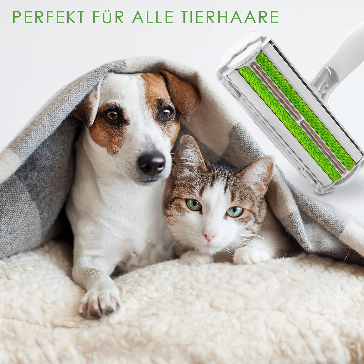 Furvexo**Dierenhaarverwijderaar voor Hond & Kat – Herbruikbare Haar- en Pluizenverwijderaar – Voor Bank, Meubels, Kleding & Tapijt – Eenvoudig & Snel Schoonmaken – Minder Dierenhaar, Minder Gedoe**