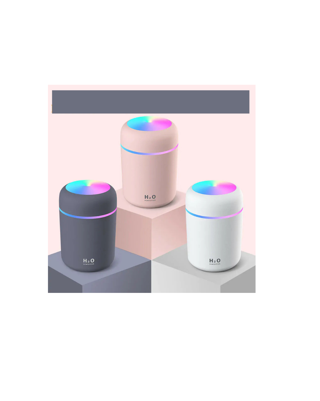 HumidiMist™ - Draagbare luchtbevochtiger voor gezonde lucht, overal!